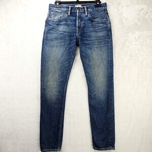 Simon Miller M001 Narrow Park View USA Selvedge Japan Denim Jeans 29 x 30 Blue